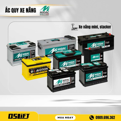 Ắc Quy Xe Nâng MIDAC
