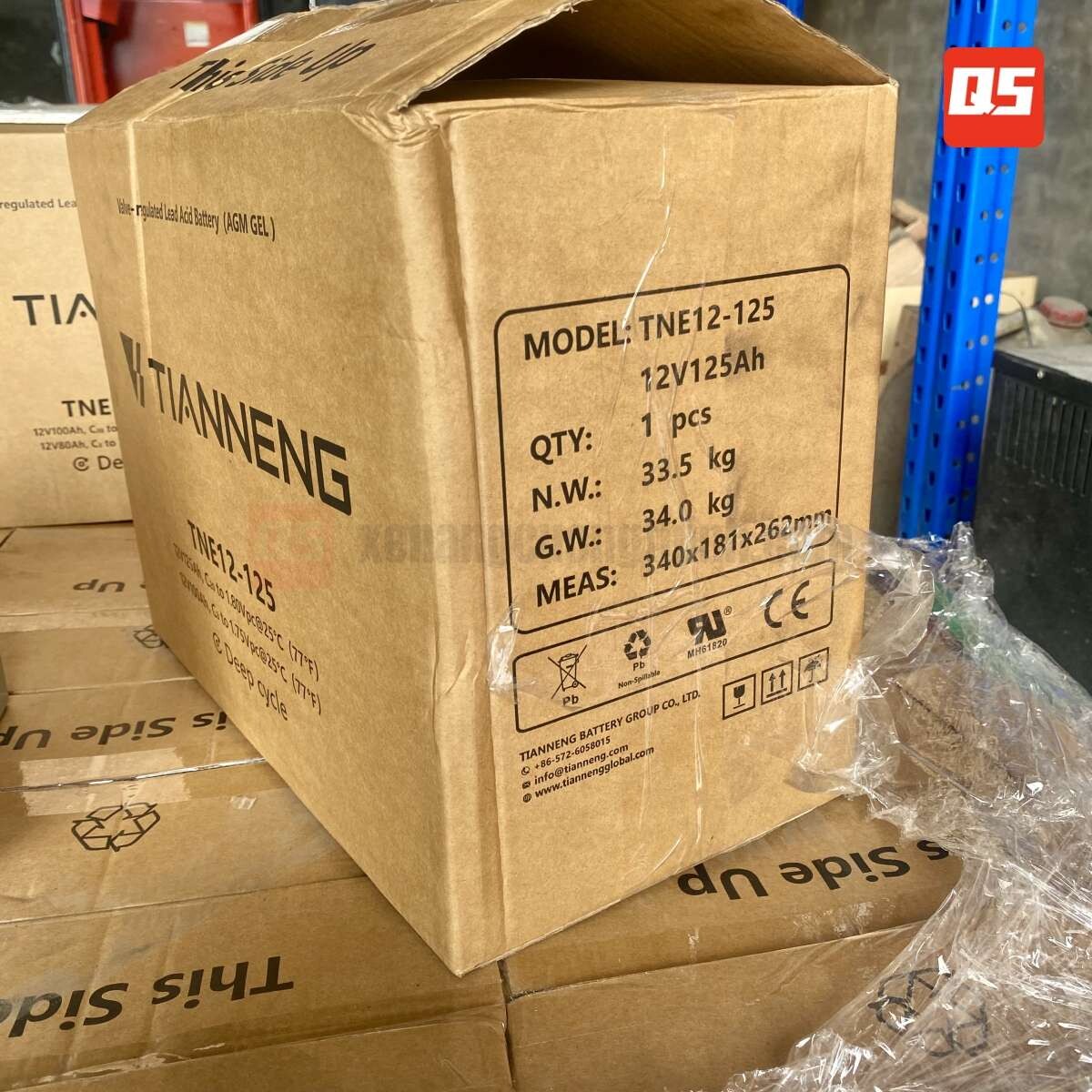 Tianneng TNE12-125 | 12V - 125Ah