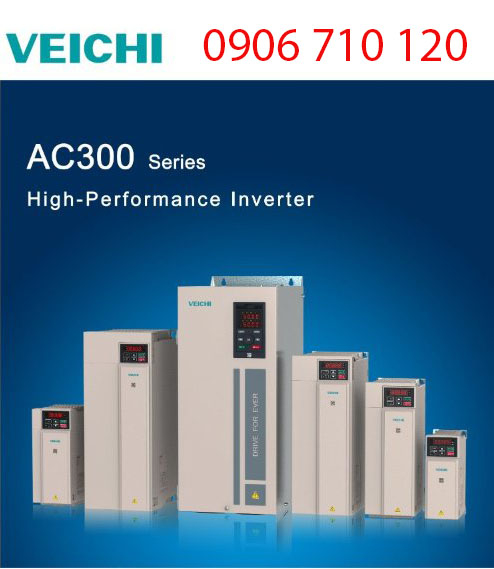 AC300-S2-004G , Biến tần Veichi AC300-S2-004G , Veichi 5 HP 1 pha 220v