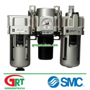 AC40-004G | SMC | Bộ lọc điều áp, tách nước, tách dầu khí nén | Vietnam | Greentech Vietnam