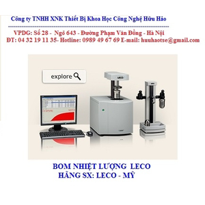 MÁY NHIỆT TRỊ ( BOM PHÂN TÍCH NHIỆT LƯỢNG) LECO- MỸ