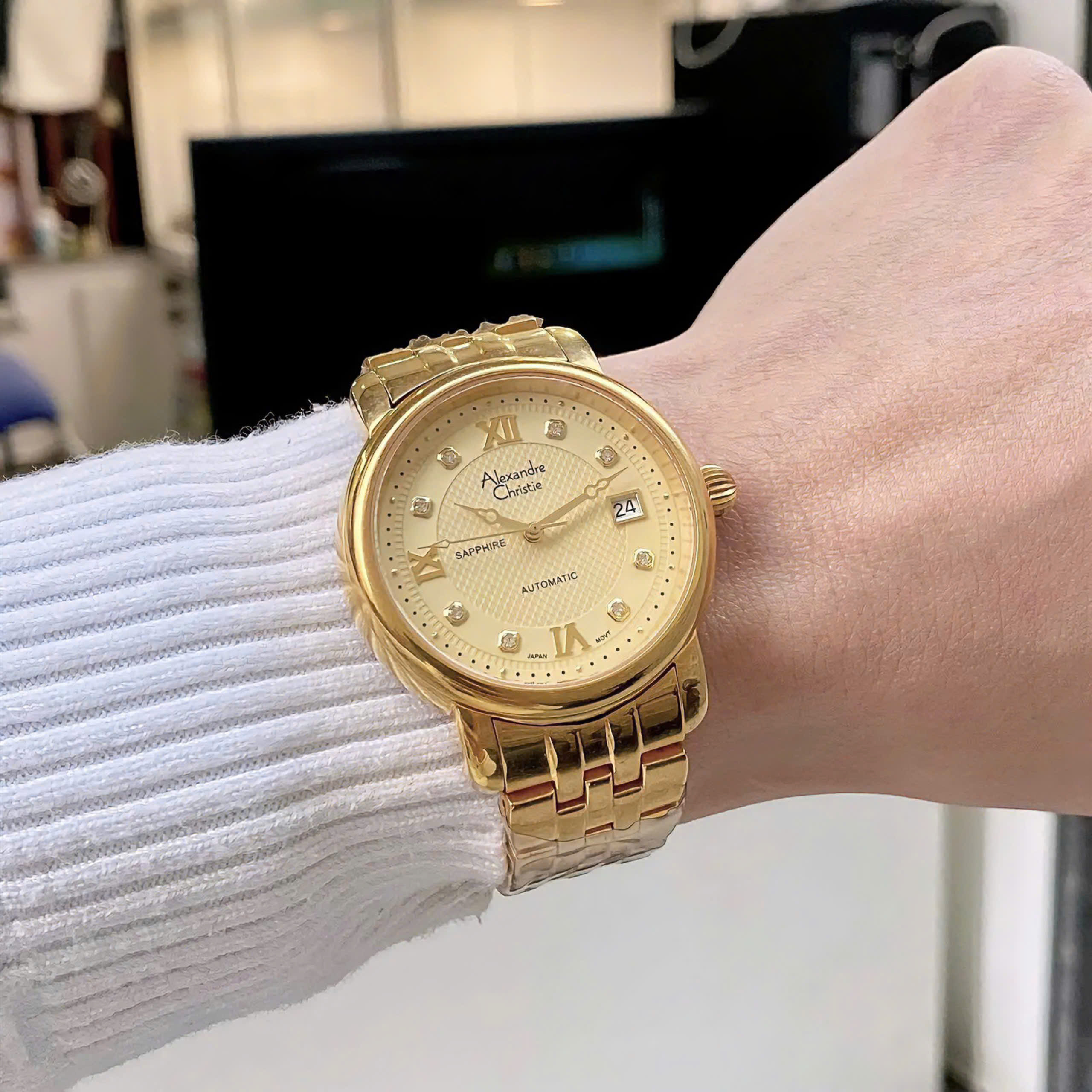 Đồng Hồ Cơ Alexandre Christie AC8A178A-MGPBK – Tinh Tế, Sang Trọng và Cá Tính