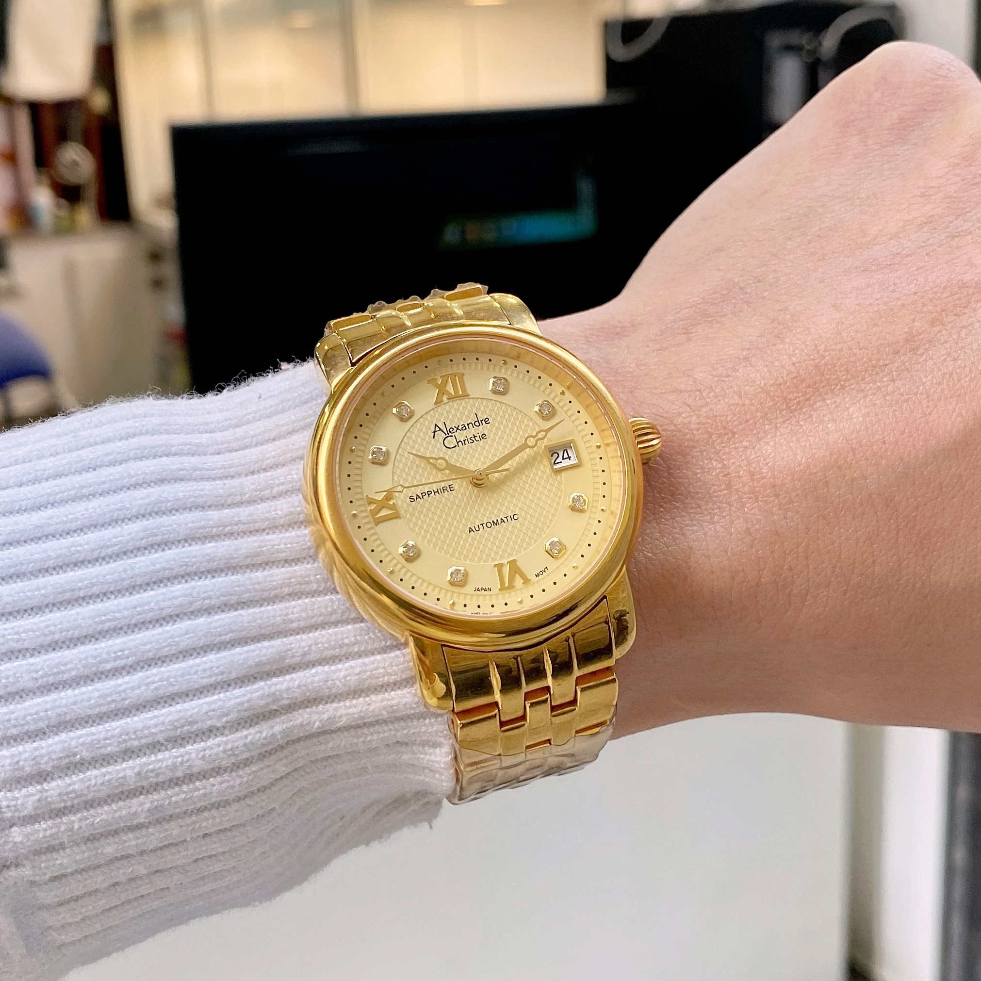 Đồng Hồ Cơ Alexandre Christie AC8A178A-MGPBK – Tinh Tế, Sang Trọng và Cá Tính