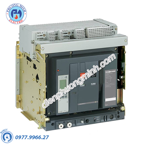 ACB Masterpact 3P 1600A 100kA 440VAC, NW-FIXED, Type H2 - Model NW16H23F2