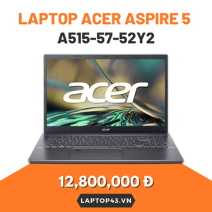 Laptop Acer Aspire 5 A515-57-52Y2 (i5-1235U | 16GB | 512GB | Iris® Xe Graphics | 15.6 FHD | Windows 11 Home | Xám)