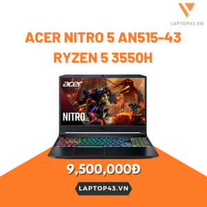 Acer Nitro 5 AN515-43 Ryzen 5 3550H / 16GB / 256GB / AMD RX 560X 4GB / 15.6″ FHD IPS Full AC