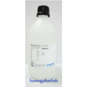 Hóa chất Acetone C3H6O, Code 20066.330 (2.5L/chai)- VWR