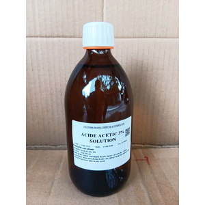 Dung dịch Acid Acetic 3% 500ml (chai thủy tinh)