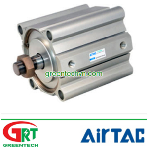 Pneumatic cylinder / double-acting / double-rod HLQ series | Airtac Vietnam | Khí nén Airtac