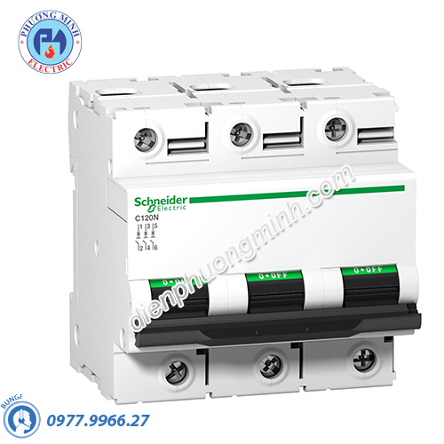 Acti9 C120N MCB 3P 80A 10kA - Model A9N18365