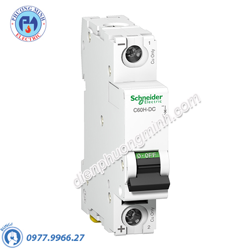 Acti9 C60H DC MCB 1P 20A 220VDC 10kA - Model A9N61512