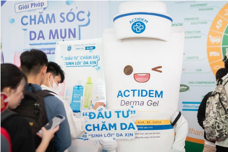 Actidem lần đầu ‘đổ bộ’ Unitour: ‘Đầu tư chăm da, sinh lời da xịn’
