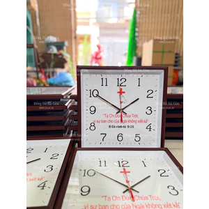Đồng Hồ Treo Tường In Logo Thương Hiệu