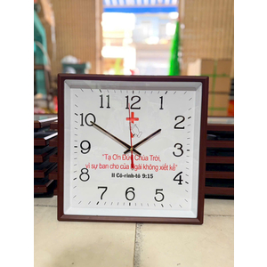 Đồng Hồ Treo Tường In Logo Thương Hiệu