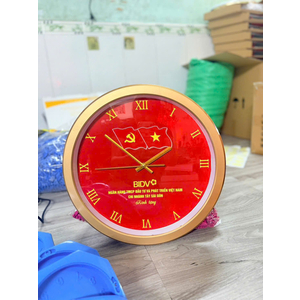 Đồng Hồ Treo Tường In Logo Thương Hiệu – Quà Tặng Đẳng Cấp