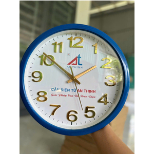 Đồng Hồ Treo Tường In Logo Thương Hiệu – Quà Tặng Đẳng Cấp