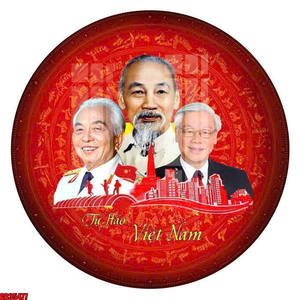 Tranh Đồng Hồ _ Biểu Tượng Bác