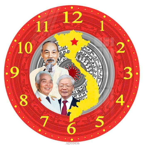 Đồng Hồ In Bản Đồ Việt Nam