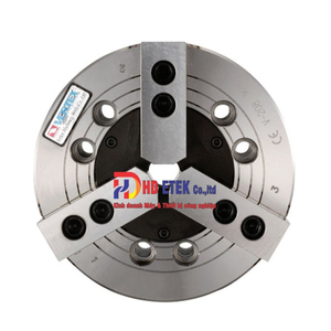 Mâm cặp thủy lực vertex 3 chấu lỗ thông