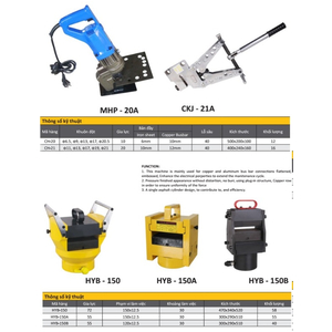 TOÀN BỘ VỀ MÁY ĐỘT LỖ THUỶ LỰC CH-60, CH-70, CH-80, CH-100, CH-200, CH-300
