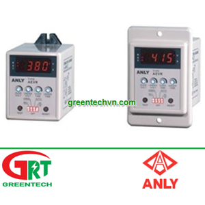 AEVR-N4 | Anly AEVR-N4 | Rơ-le bảo vệ quá áp | Digital voltage Controler AEVR-N4