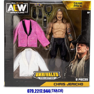 AEW CHRIS JERICHO - UNRIVALED COLLECTION GEAR PACK (EXCLUSIVE)