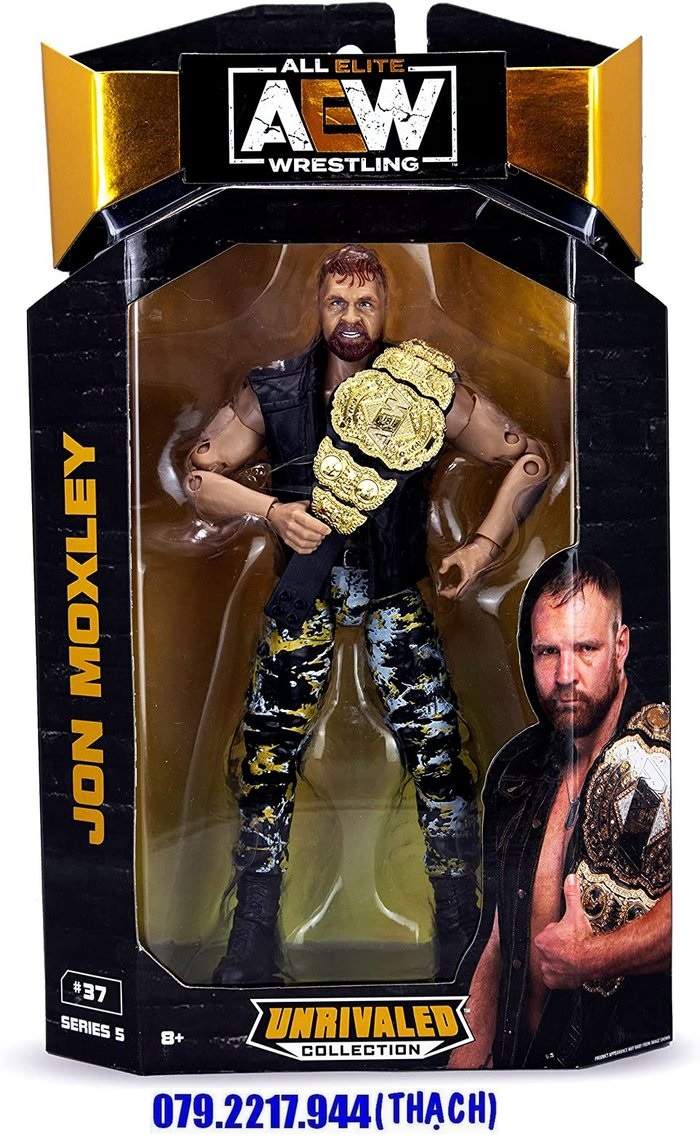 (HỘP MÓP) AEW JON MOXLEY (WWE DEAN AMBROSE) - UNRIVALED SERIES 5