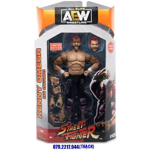 AEW KENNY OMEGA (AS AKUMA) - UNRIVALED STREET FIGHTER (LIMITED EDITION) (EXCLUSIVE)