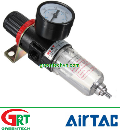AFR-2000 | Airtac AFR-2000 | Bộ lọc có điều chỉnh áp | Filter Regulator Pressure Gauge | Airtac