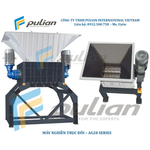 MÁY NGHIỀN TRỤC ĐÔI - Model: AG28-300