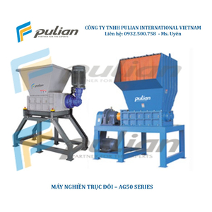 MÁY NGHIỀN TRỤC ĐÔI - Model: AG50-1000