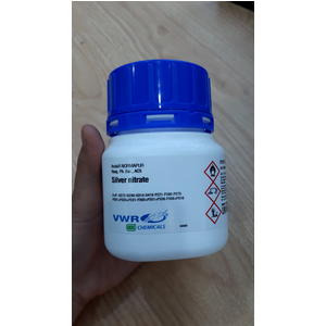 Hóa chất Silver Nitrate PA AgNO3 Code 21572.188 (100g/chai)
