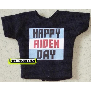 ÁO MÔ HÌNH CUSTOM WWE AIDEN ENGLISH - HAPPY AIDEN DAY (CHẤT LƯỢNG CAO)