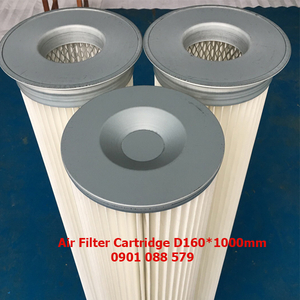 Air Filter Cartridge |Lọc bụi phòng sơn D160*1000mm