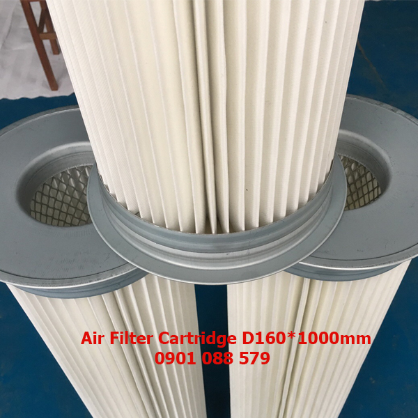 Air Filter Cartridge |Lọc bụi phòng sơn D160*1000mm