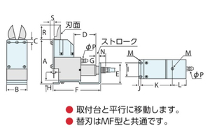 Kìm cắt khí nén ME3 Muromoto - Nile air tools
