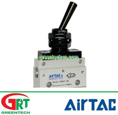 Airtac CM3 | CM | Van đk khí nén CM3 | Manually-controlled valve CM3 | Airtac Việt Nam