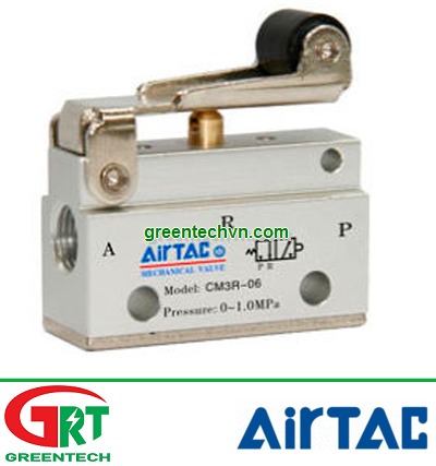 Airtac CM3R-06 | CM3R-06 | Van đk khí nén CM3R-06 | Manually-controlled valve CM3R | Airtac Việt Nam
