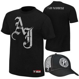 NGUYÊN SET WWE AJ STYLES - I AM PHENOMENAL (ÁO THUN, NÓN)