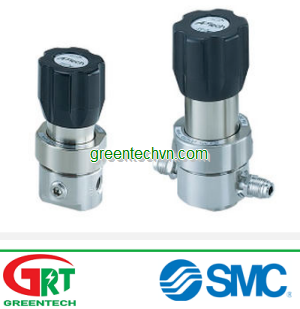 Stainless steel back-pressure regulator 1/4 - 1/2 | AK/BP series | SMC Vietnam | SMC Pneumatic