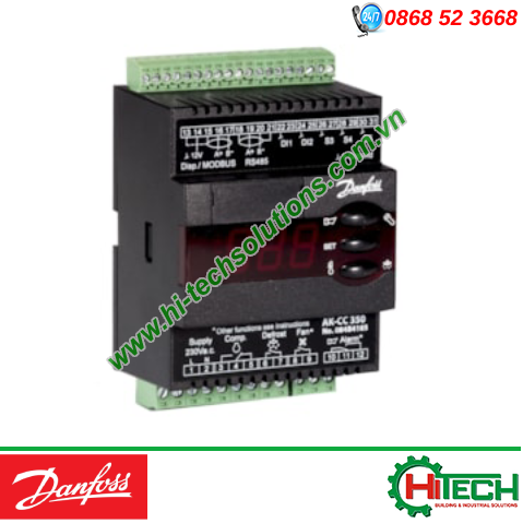 AK-CC 350 Danfoss bộ điều khiển nhiệt độ dàn lạnh, kho lạnh, phòng lạnh Evaporator and room control - 084B4165