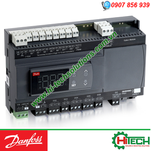 AK-CC55 Single Coil UI Danfoss bộ điều khiển nhiệt độ showcase, display case, dàn lạnh, kho lạnh, phòng lạnh Evaporator and room control - 084B4057