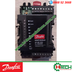 AK-XM 102A Danfoss mô đun mở rộng 8 ngõ vào tín hiệu số (8DI) I/O module - 080Z0008