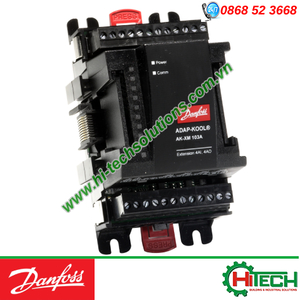 AK-XM 103A Danfoss mô đun mở rộng 4 ngõ vào tín hiệu tương tự và 4 ngõ ra tín hiệu tương tự (4AI/4AO) I/O module - 080Z0032