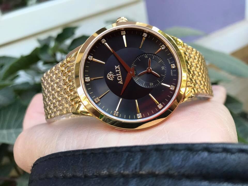 ĐỒNG HỒ AOLIX NAM KIM RỐN AL9139G