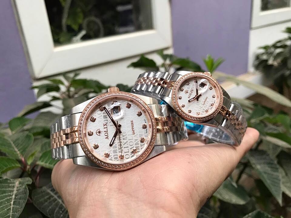 đồng hồ cặp đôi chính hãng aolix al 9148 - mskrt | hieutin.com
