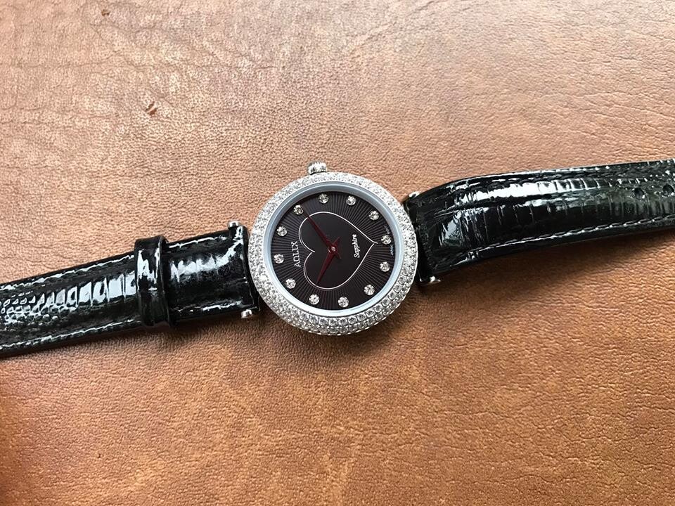 ĐỒNG HỒ AOLIX NỮ DÂY DA AL1020L -TIM