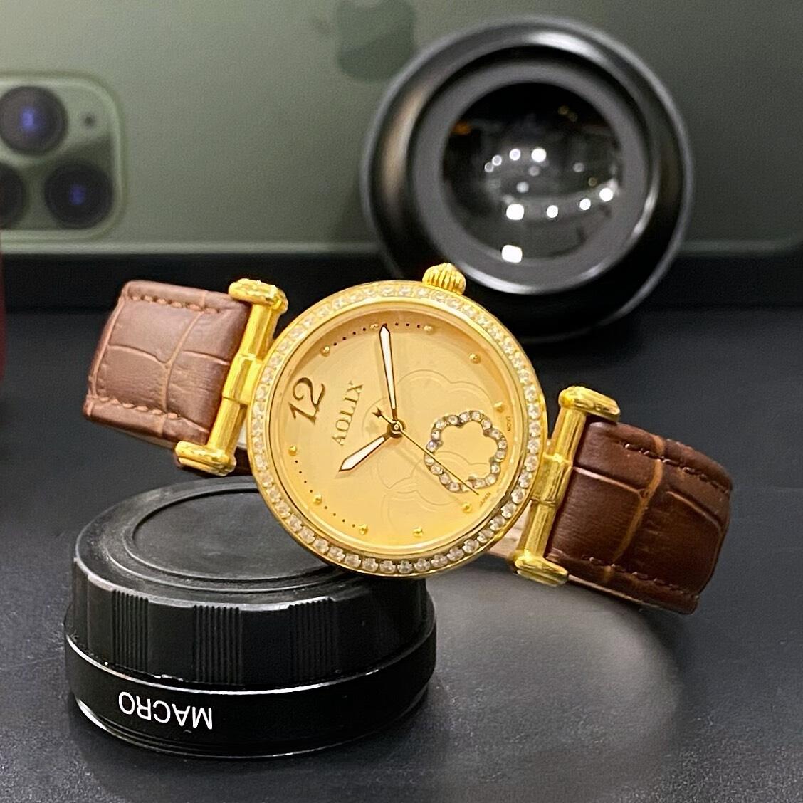 ĐỒNG HỒ NỮ AOLIX AL1032L DÂY DA