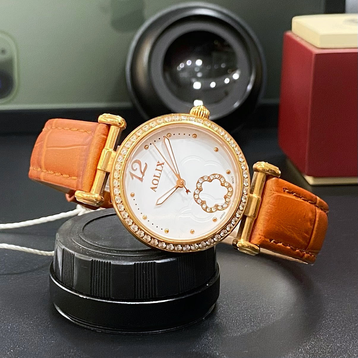 ĐỒNG HỒ NỮ AOLIX AL1032L DÂY DA