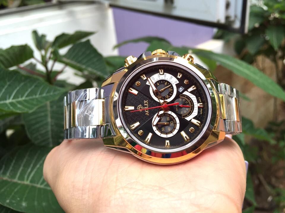 ĐỒNG HỒ AOLIX DÂY DA AL7054G